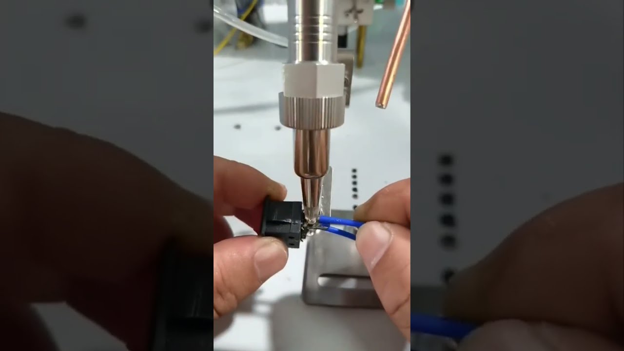Semi-Automatic Soldering Machine with Automatic Tin Wire Feeding
