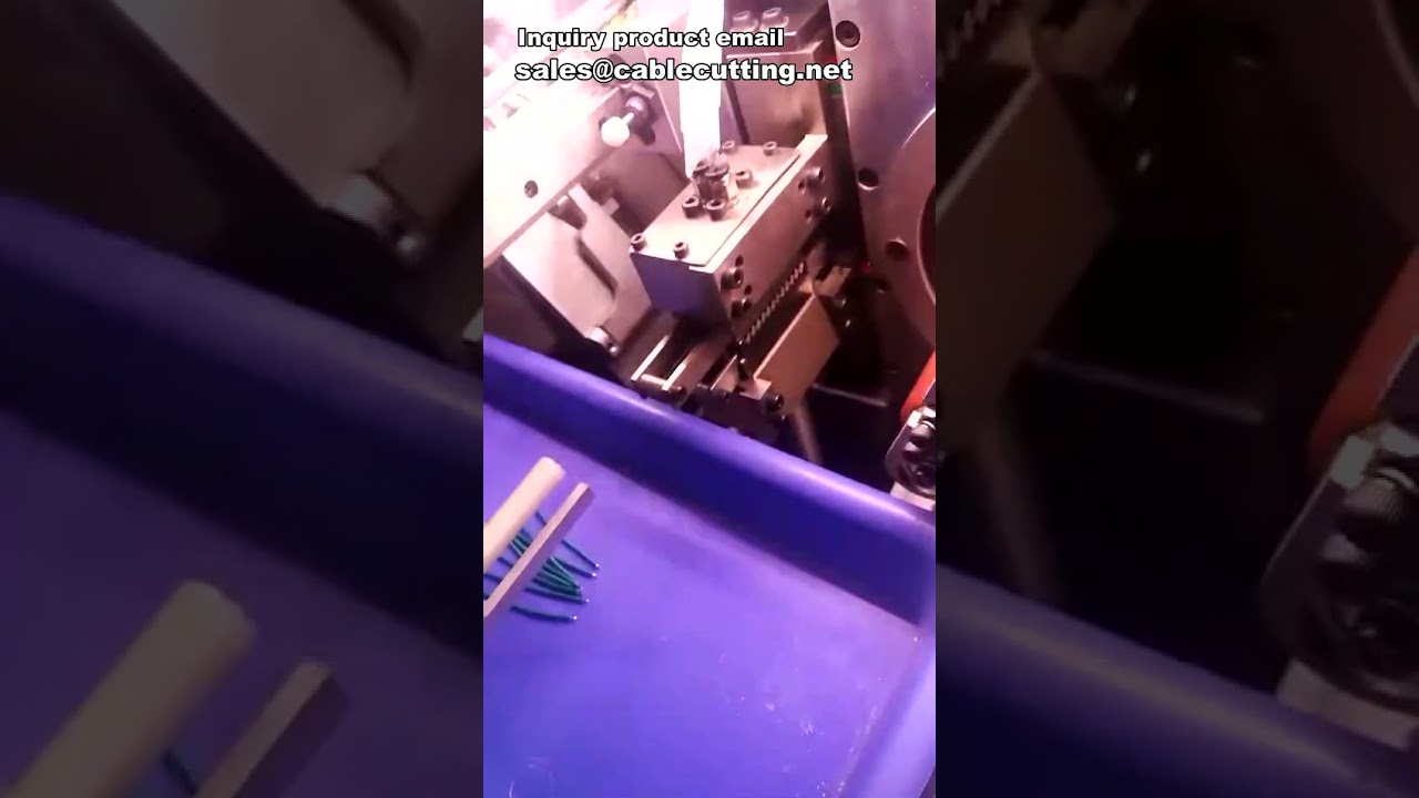 Automatic Wire Soldering Machine - Cutting, Stripping, and Twisting
