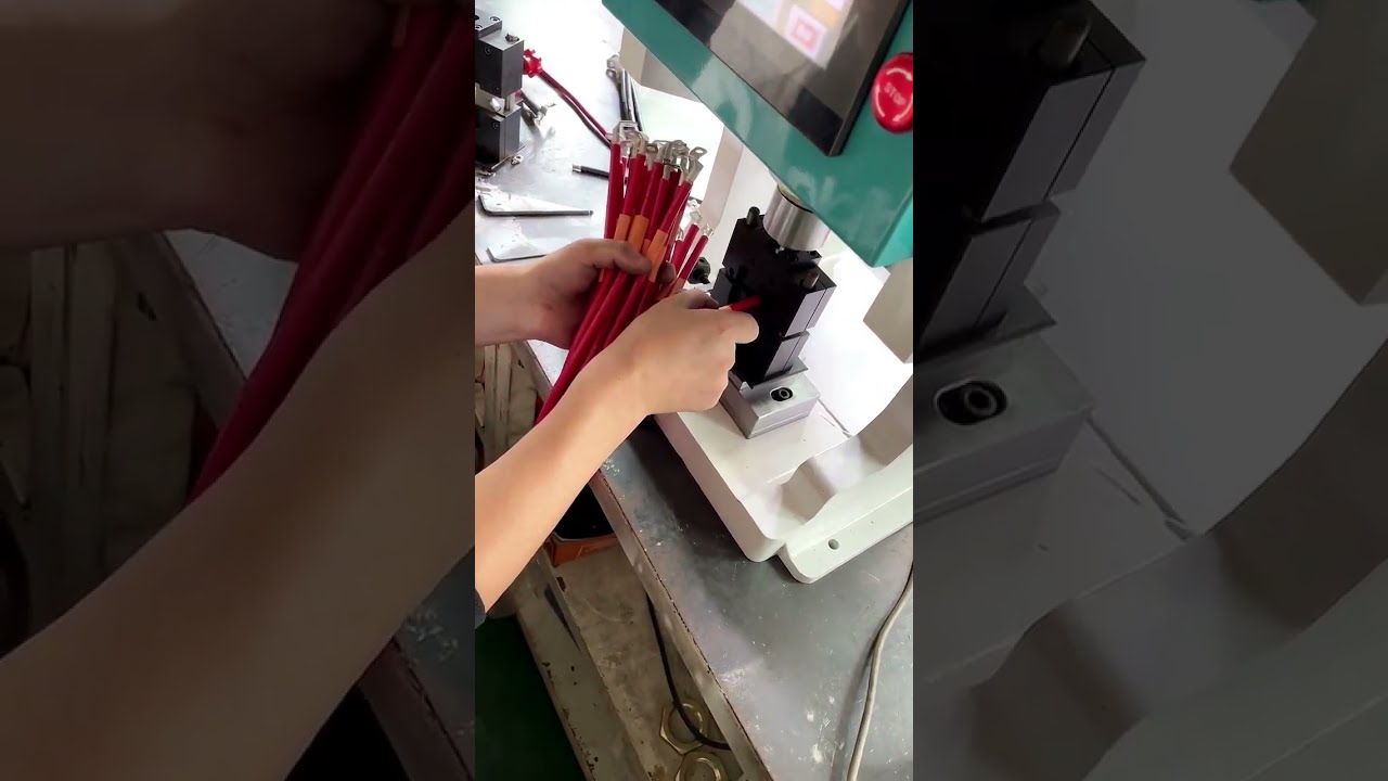 10T Hydraulic Terminal Crimping Machine with Hexagonal Crimp Die