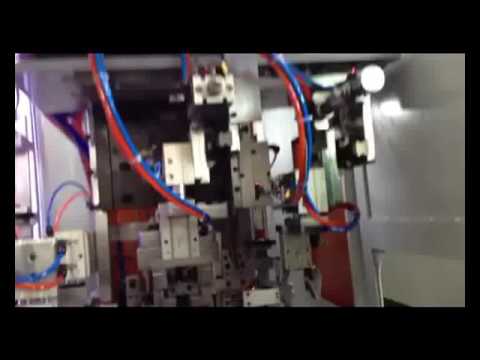 WPM-3500A Full Automatic Three Pin Plug Inserts Crimping Machine