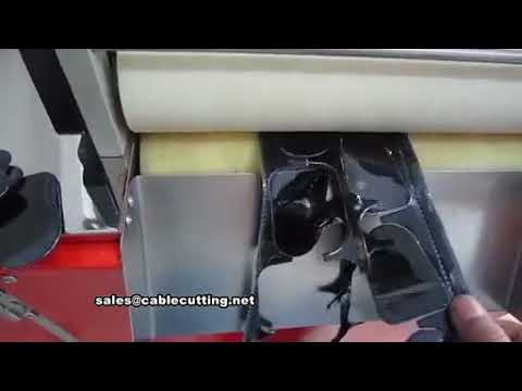 Ultrasonic Hook and Loop Velcro Cutting Machine with Lace Processing