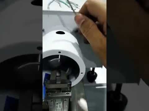 Wire Stripping and Twisting Machine Operation Video | Factory Automation