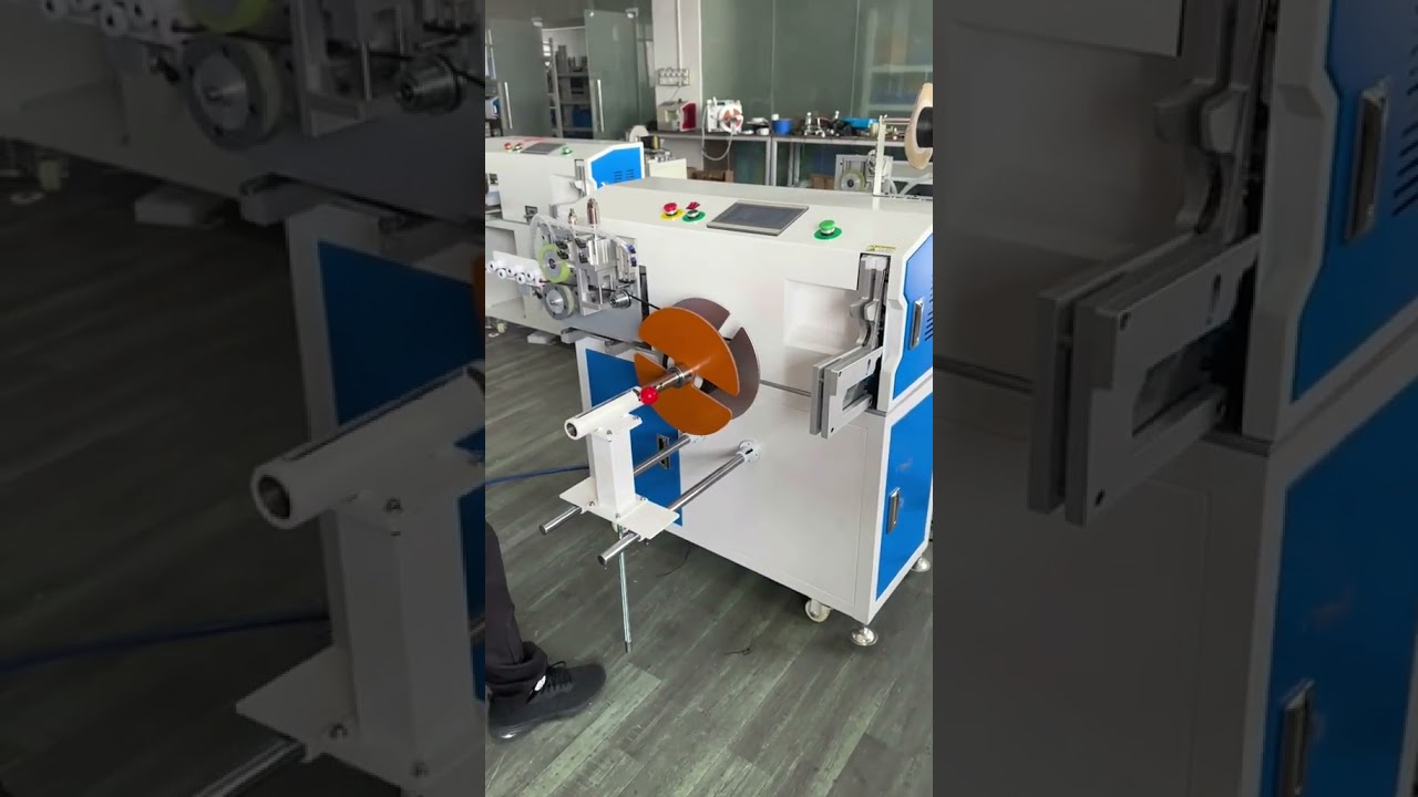 Floor Standing Metering Wire Winder for Neat Winding, Precise Metering, and Fast Cutting