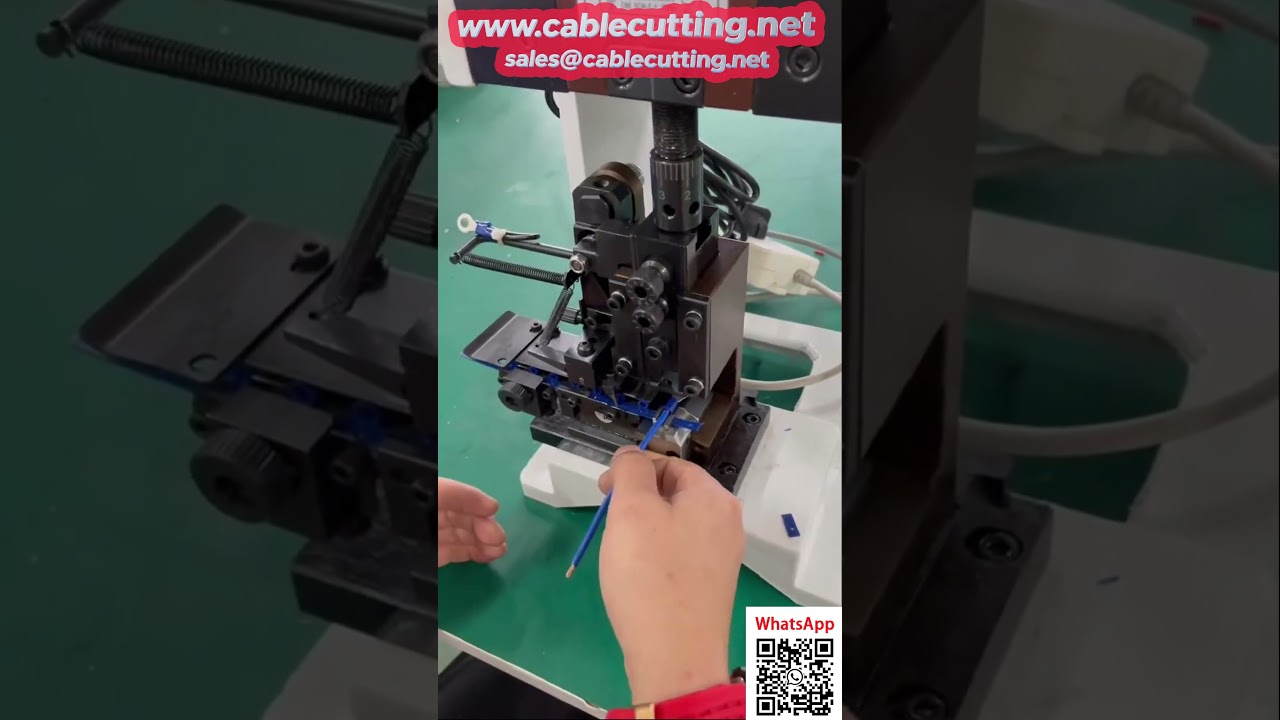 Customizable Terminal Crimping Machine with Optional Auto Feed