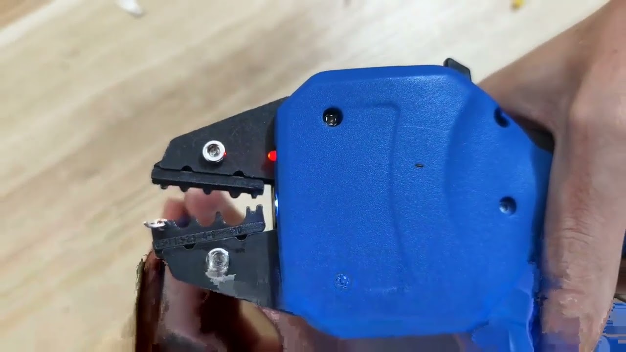 Mini Electric Terminal Crimping Machine | Portable & Convenient Wire Processing