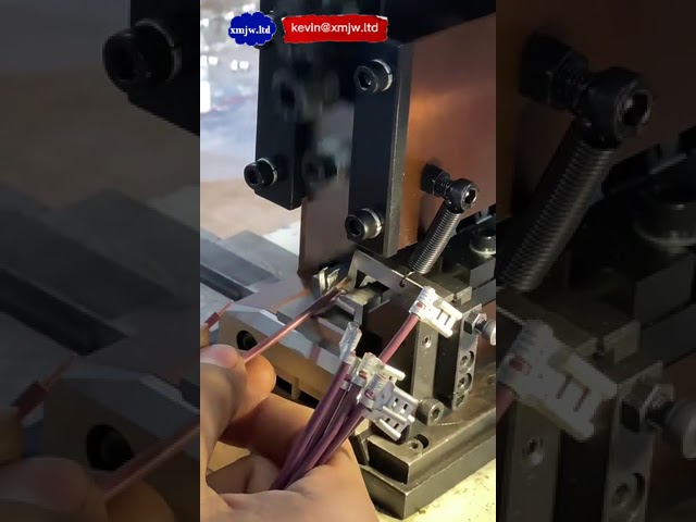 Semi-Automatic Manual Wire Cable Harness Terminal Crimping Machine
