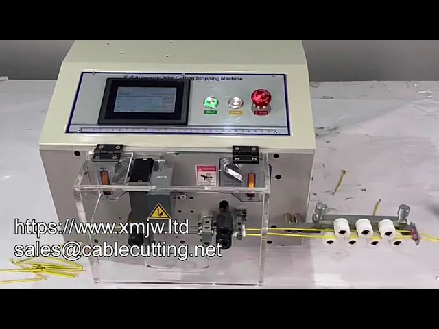 WPM 02dns New Product Hot Sales High accuracy Safety Protect Cover Automatic Cable Stripping Machine