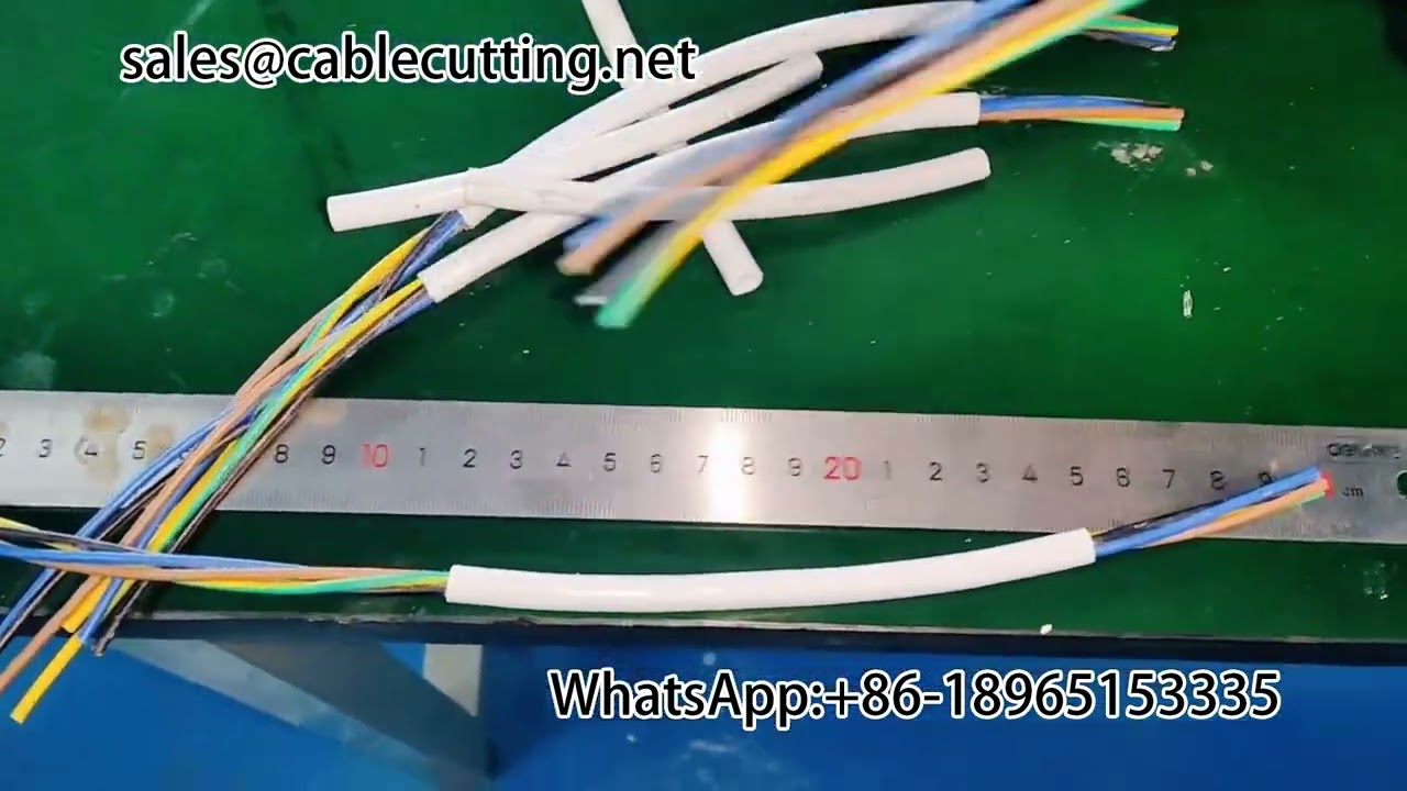 Computer Wire Stripping Machine | Automated Wire Processing System