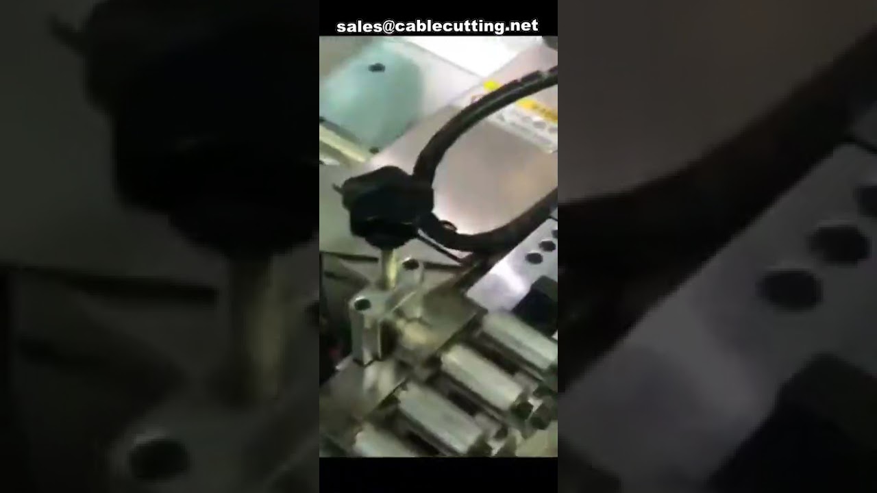 Automatic Flat Ribbon Cable Crimp Strip Machine,Automatic Flat Cable Crimping Machine,Ribbon Cable T