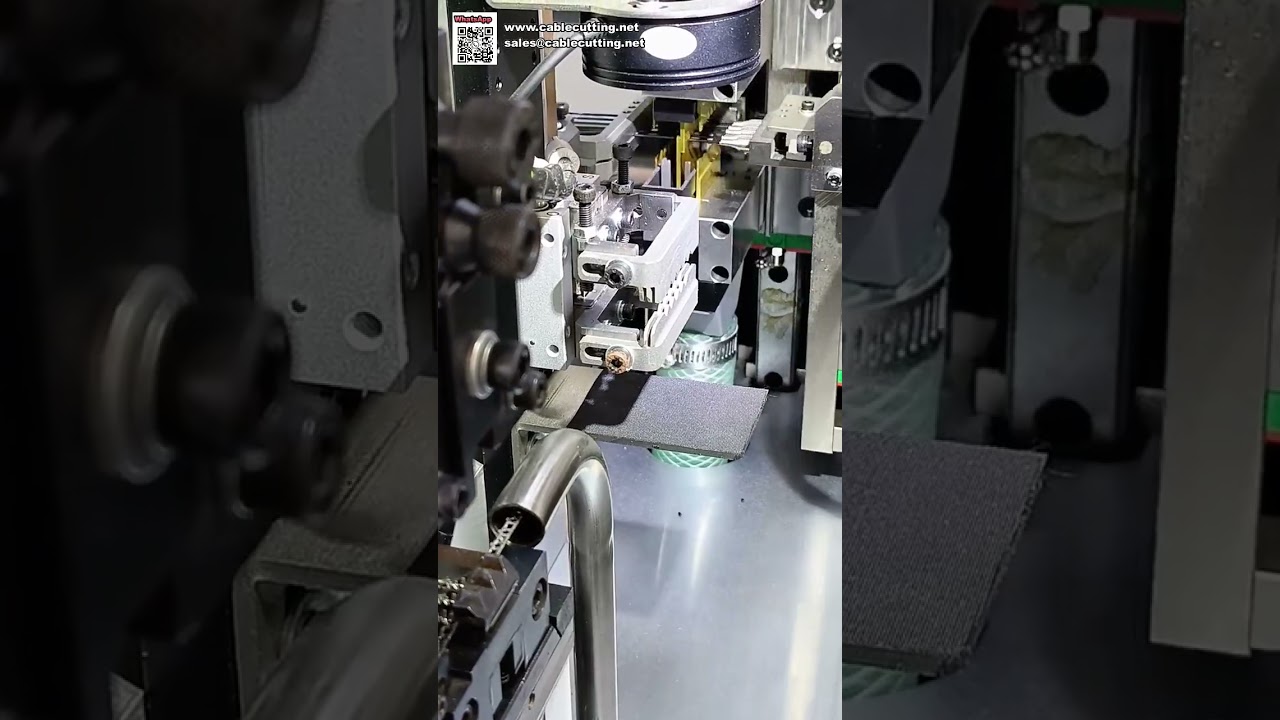 Fully Automatic Terminal Crimping Machine With Advanced CCD Vision Inspection System