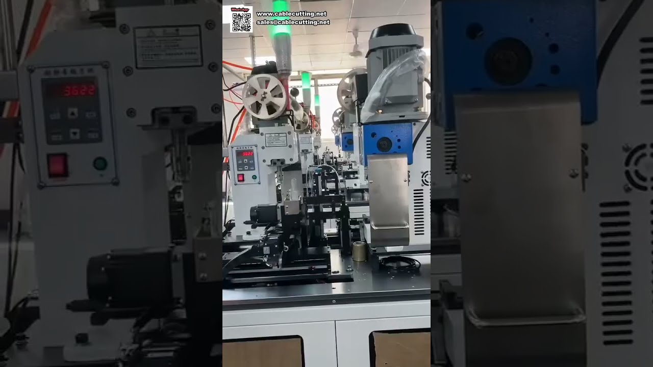 Automatic Wire Twisting Terminal Crimping and Housing Insertion All in One Machine