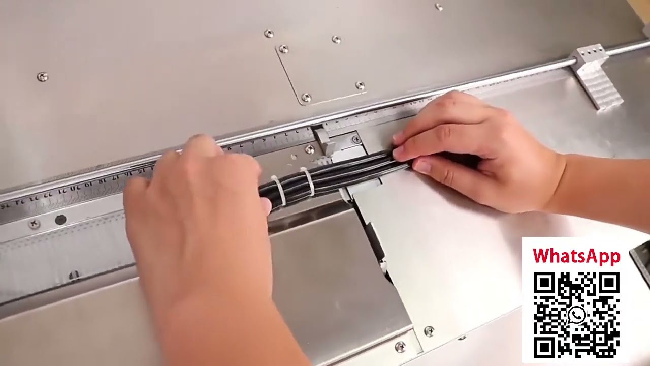 Automatic Cable Tie Bundling Machine for Industrial Packaging