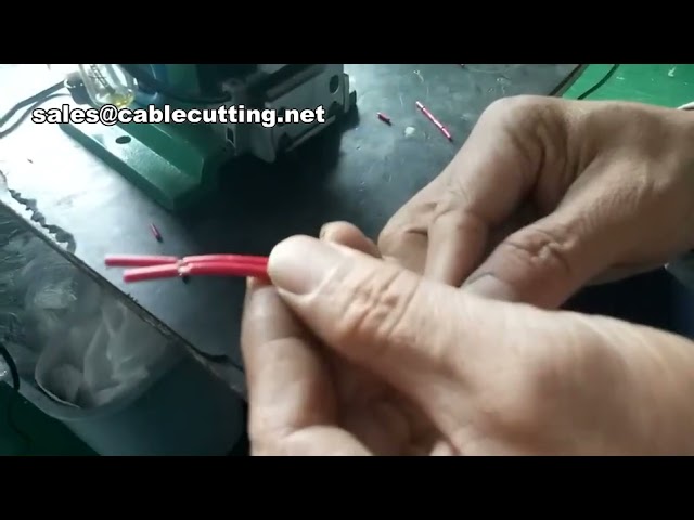 Vertical Type Semi-Automatic Electric Wire Stripping Machine | Wire Barker