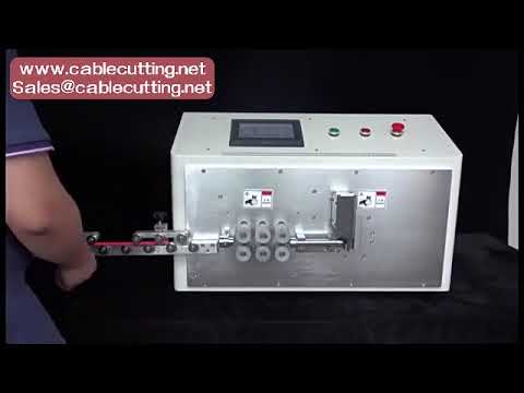 225 Pneumatic Touch Screen Wire Stripping 216-B 206 Bending Integrated Machine