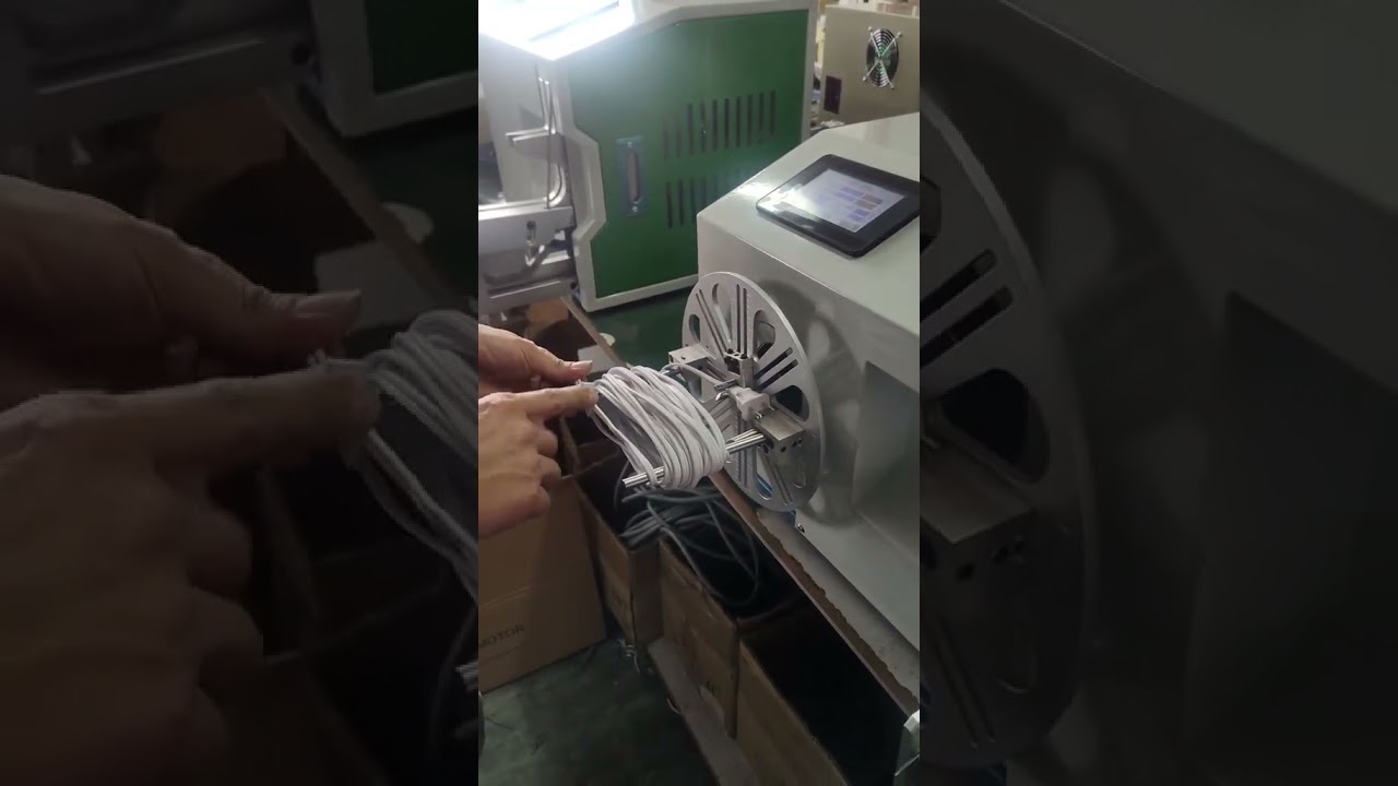 Fast & Stable Wire Coiling & Tying for Power Cords & Network Cables Handles Round & Figure 8 Win