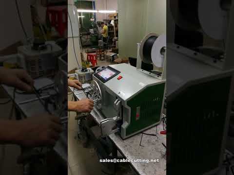 power cord twisting tying machine