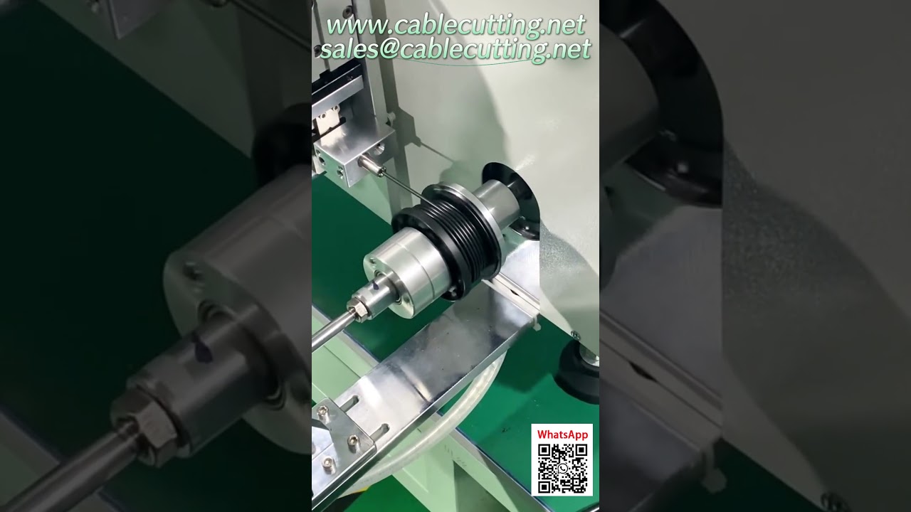 High-Speed Small Spool Winder for Flexible Cables - Meter, Traverse & Cut
