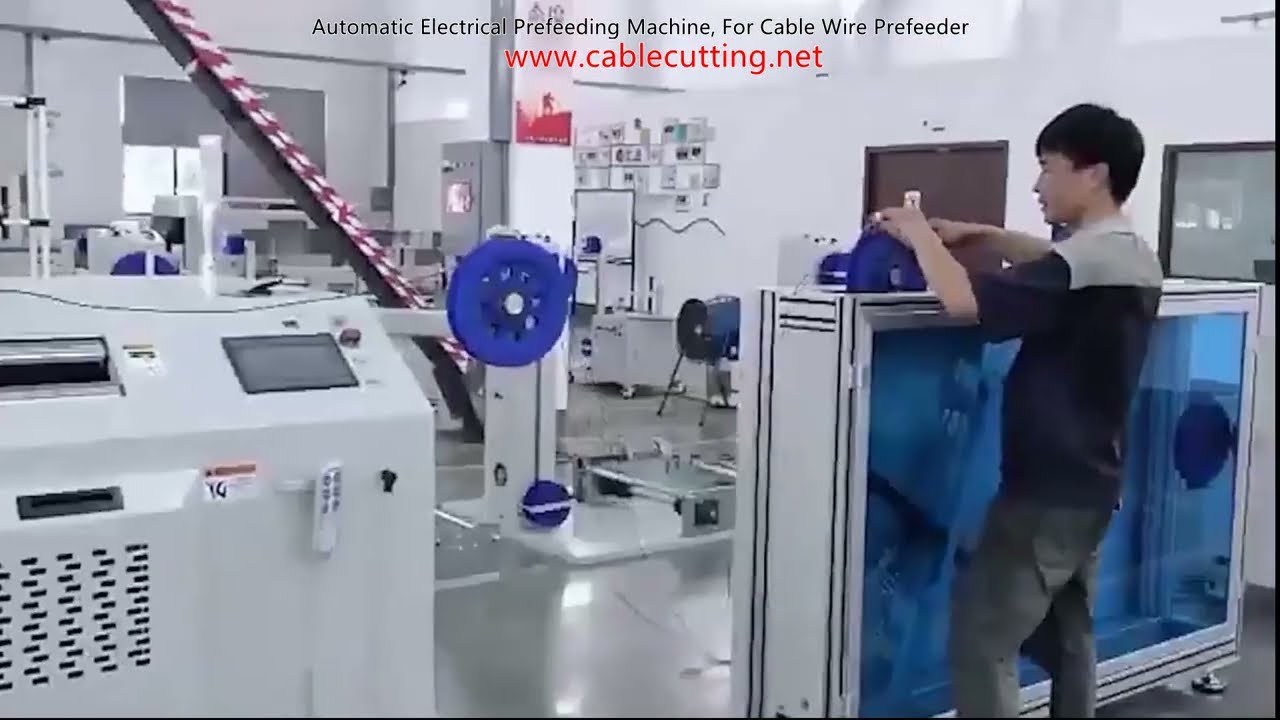 Automatic Electrical Prefeeding Machine, For Cable Wire Prefeeder