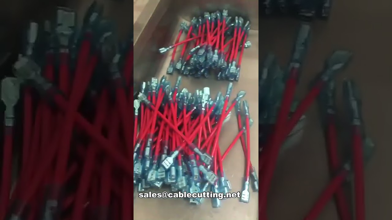 Automatic Double Head Vibrating Plate Terminal Machine Servo Cold Pressed Insulated Terminal Feeder