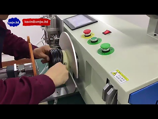 Industrial Automatic Meter Counting Cable Thread Bobbin Coiling Machine