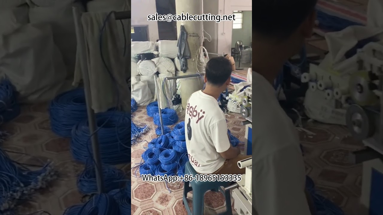 Network Cable Wire Winding Machine for Automated Wire Processing