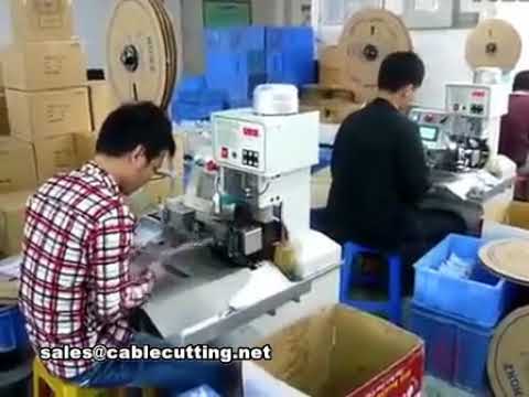 Semi auto Ribbon cable crimping machine