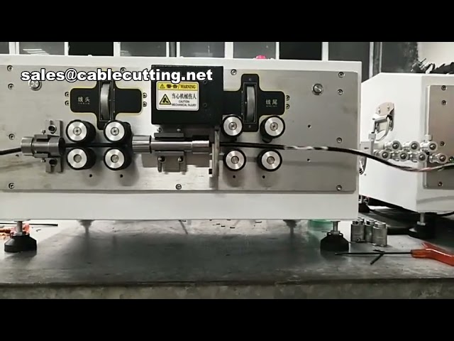 Eight Wheel Cable Stripping Cutting Machine For Peeling Electric Wire,New Energy Wire And Bvbvrpvc C