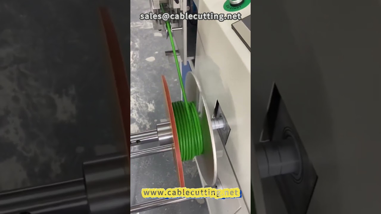 77 Cable Meter Winding Machine for Wire Processing and Servo Harness Assembly