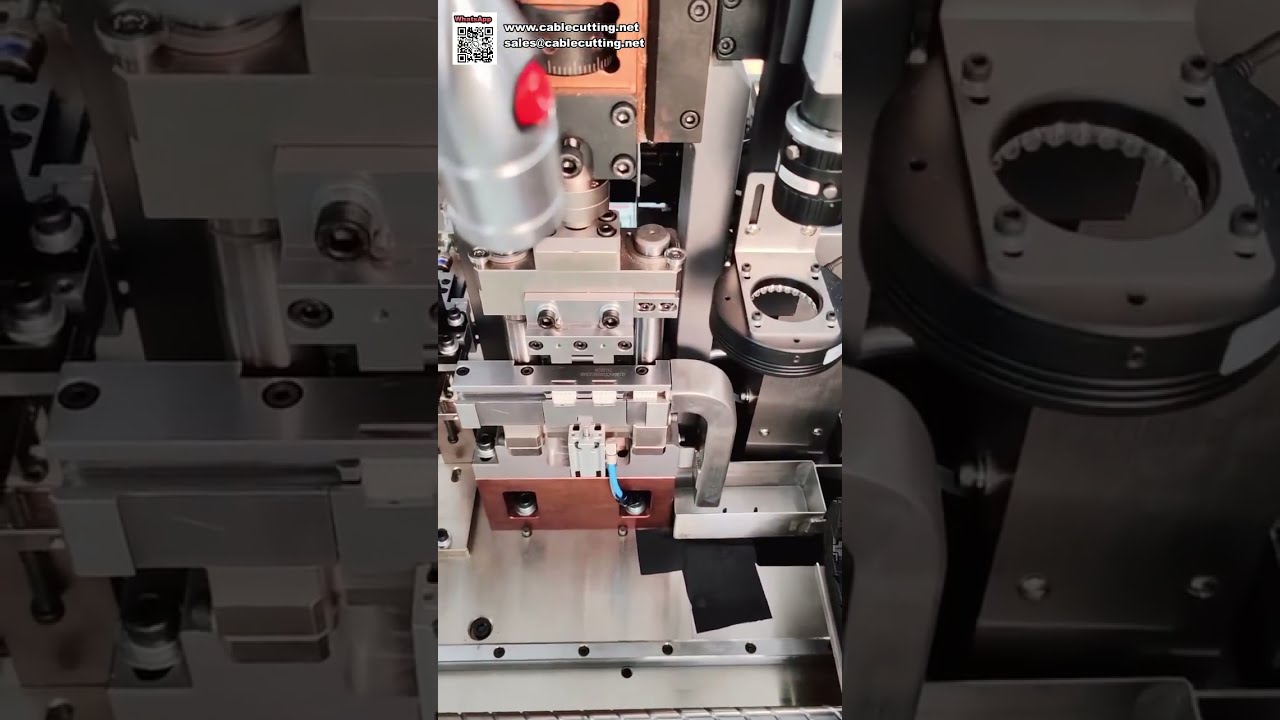 High Precision Fully Automatic IDC Piercing Terminal Crimping and Insertion Machine - Shorts