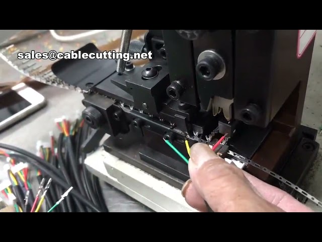 Terminal Crimping Mould Applicator Tool for Wire Processing
