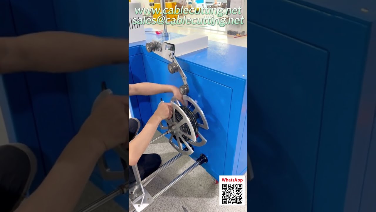 Multi-Use Winding Machine for Wire, Steel Rope, Hoses & Rubber Strips