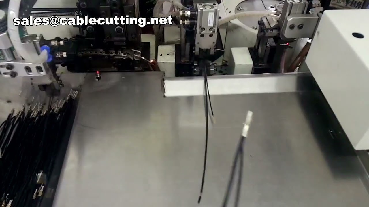 Two Wires Combined Crimping Machine,Two Wires Crimping Machine,Automatic Crimping Machine