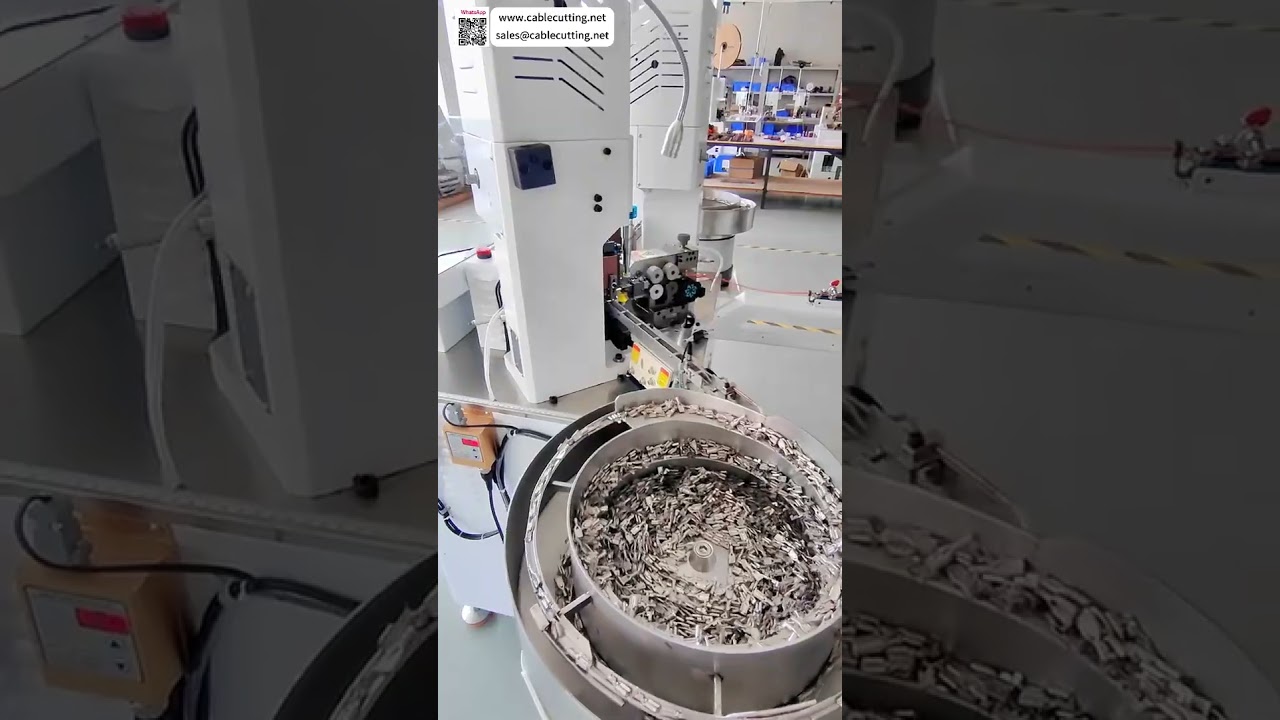 Cost Effective Fully Auto Loose Terminal Wire Harness Processing Machine  Cable Assembly Eq - Shorts