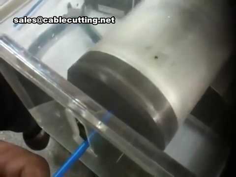 semi auto big coaxial cable stripping machine