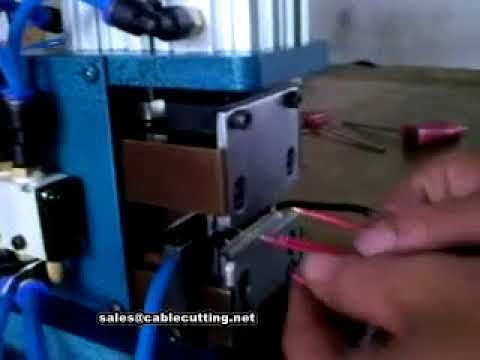 Pneumatic Wire Stripping Machine for Industrial Automation