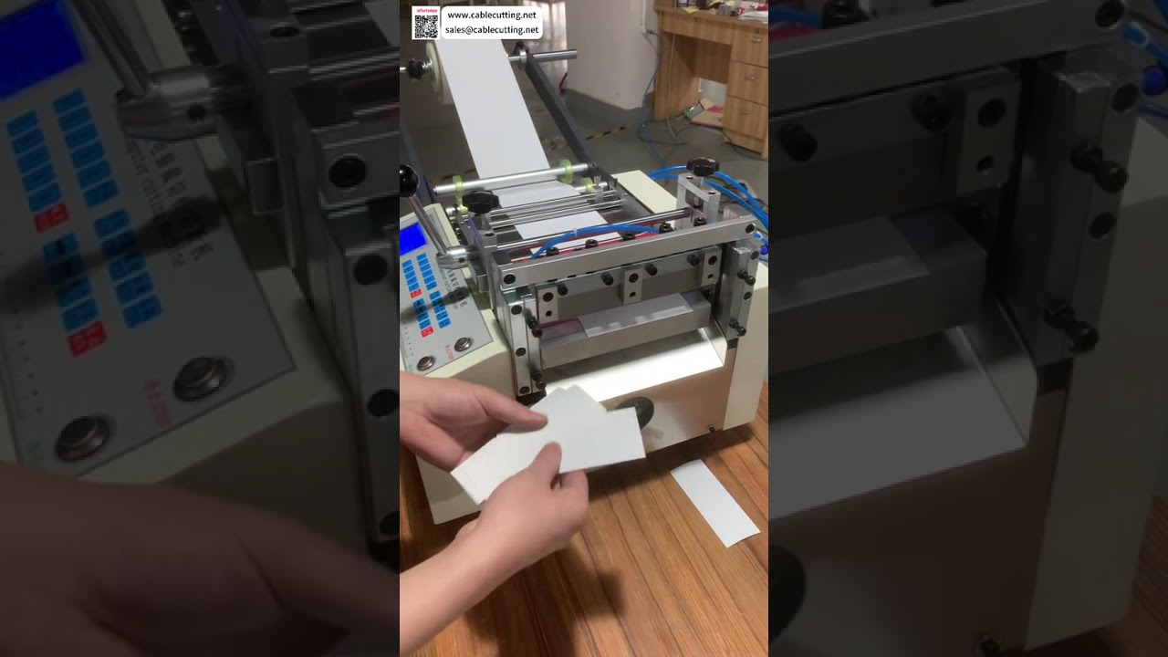 Full and Half Cut Machine Multi Blade Setup Sticker Foam Silicone Roll Processing Machine Set