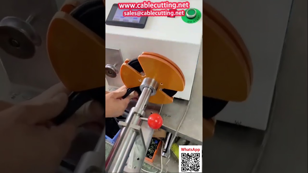HDMI Cable Coiling Machine for Amazon-Style Packaging and Spooling