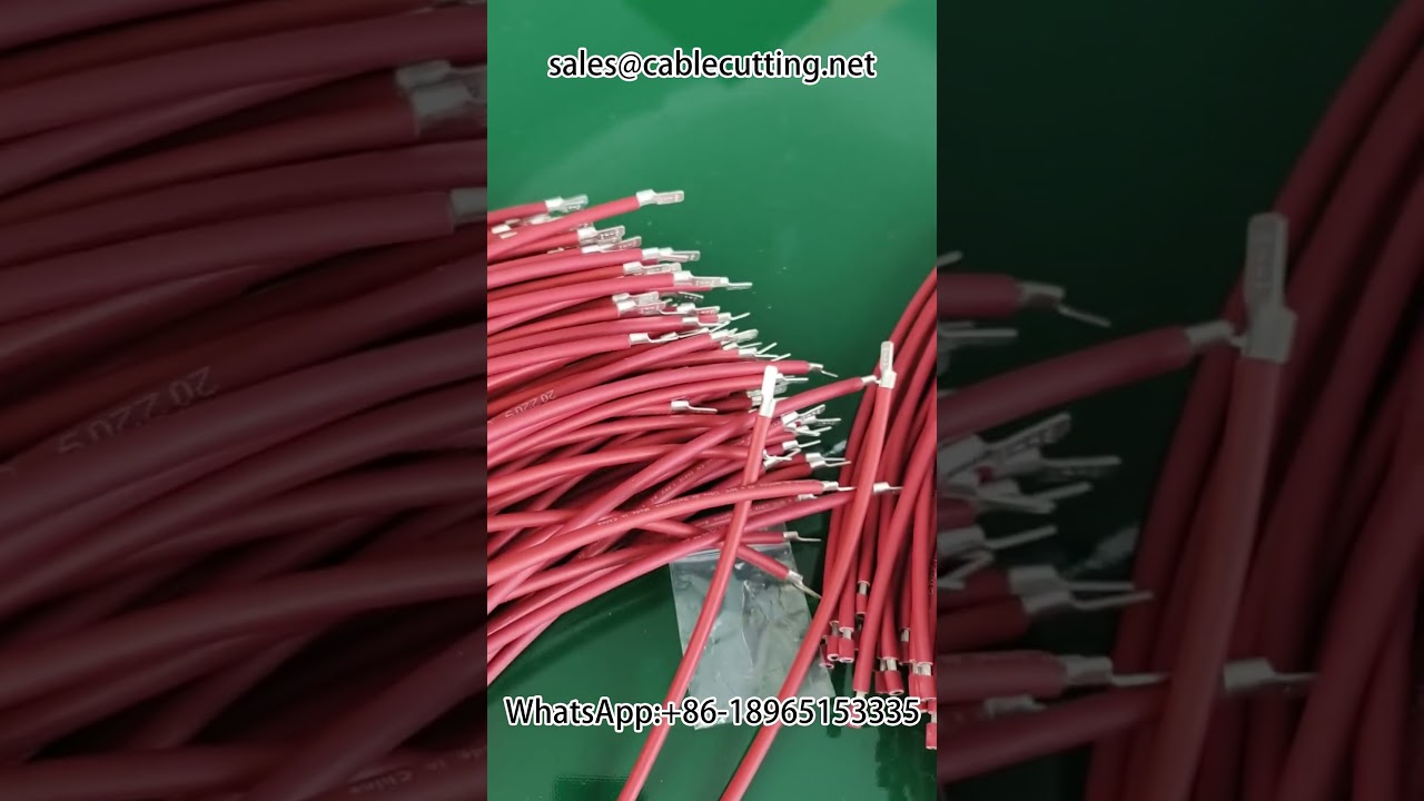 Pneumatic terminal crimping machine #machine #cablewirestrippingmachine #automobile #diy