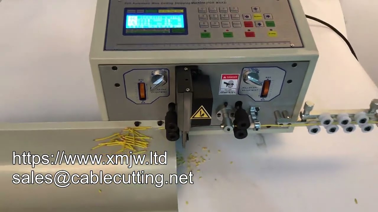 WPM 02 Best Price Automatic Copper Wire Stripping Cutting Machine