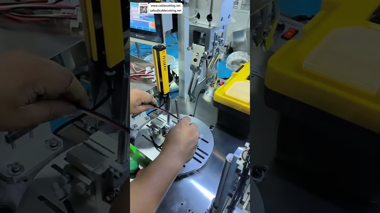 Auto Wire Tying & Silicone Ring Insertion Machine  High Quality Service Wire Harness Tool