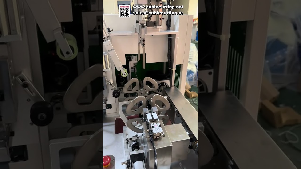 Full Automatic Meter Counting, Wire Cutting, Winding and Tying Machine
