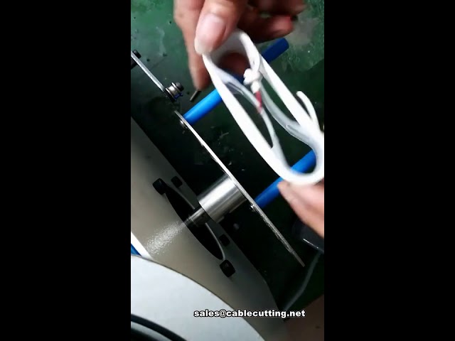 The USB cable winding machine, Professional usb cable wire tie machine