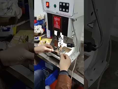 2-T Pre-Insulated Wire Terminal Crimping Machine, Semi-Automatic