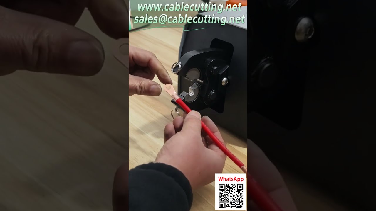 Wire Crimping Machine 5-300A, Wire Terminal Crimper