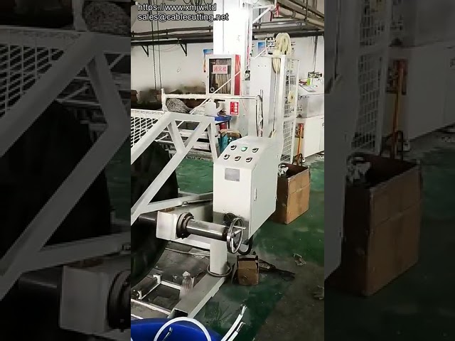Horizontal Super Large New Energy Cable Fully Automatic Wire Tension Frame Machine