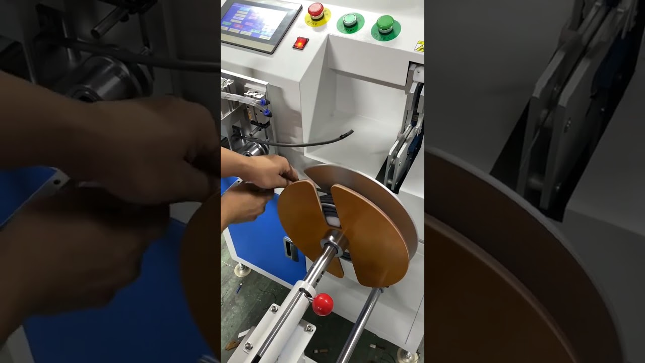 Automatic Meter Counting, Traversing, Cutting, Wire Winding & Tying All in One Machine 1mm-16mm