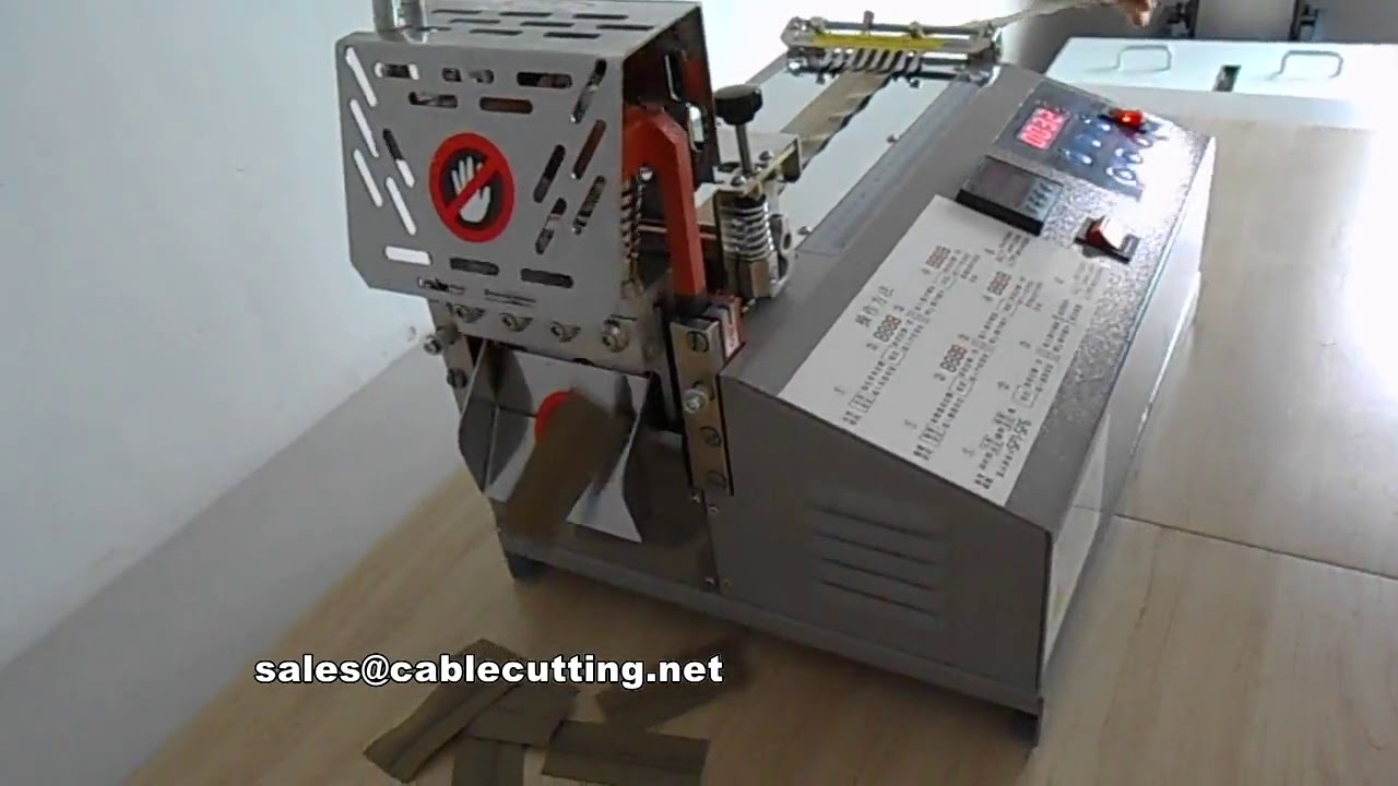 Metal plastic zipper Cutting Machine, manufacturer, Straight & Zigzag Cutting Machine