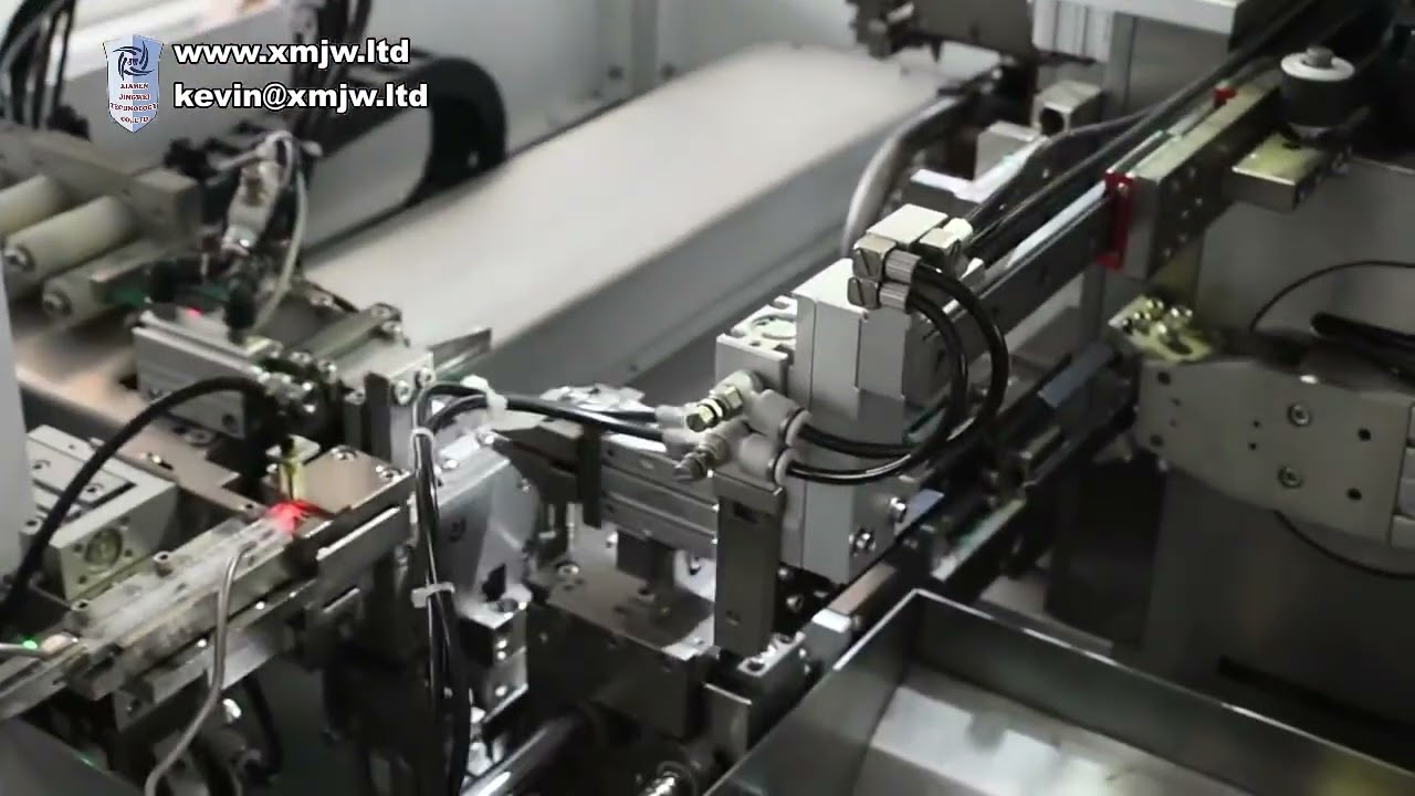 Fully Automatic Wire Harness Double End Punching and End Wearing Plastic Shell Machine with DDC-Pres