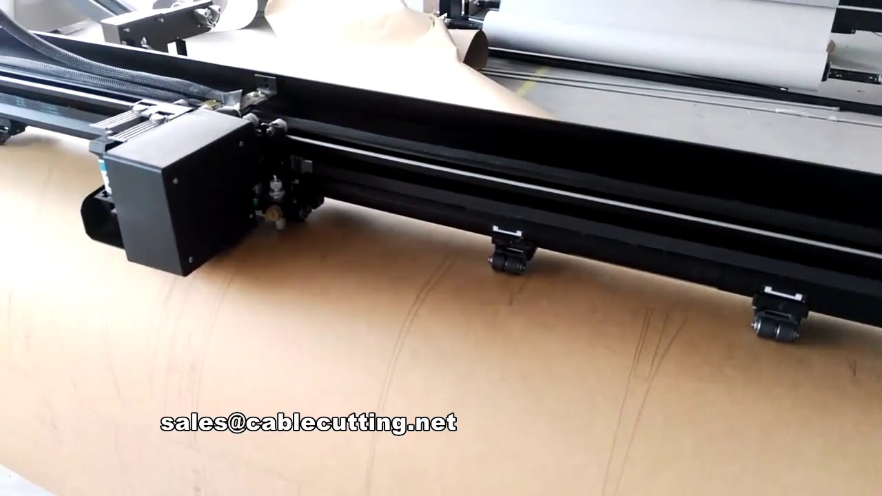 Automatic Knife Plotter Cutter for Industrial Fabric and Material Processing