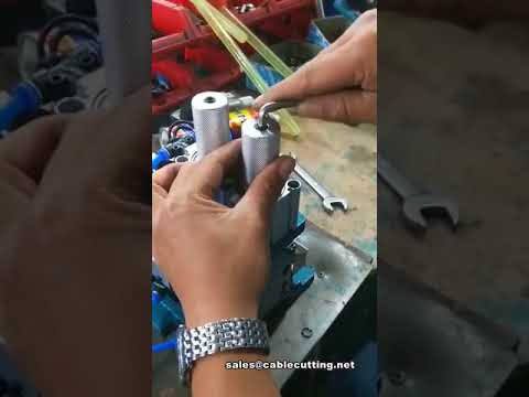 How to Set and Operate a Pneumatic Wire Stripper - Manual Video Guide